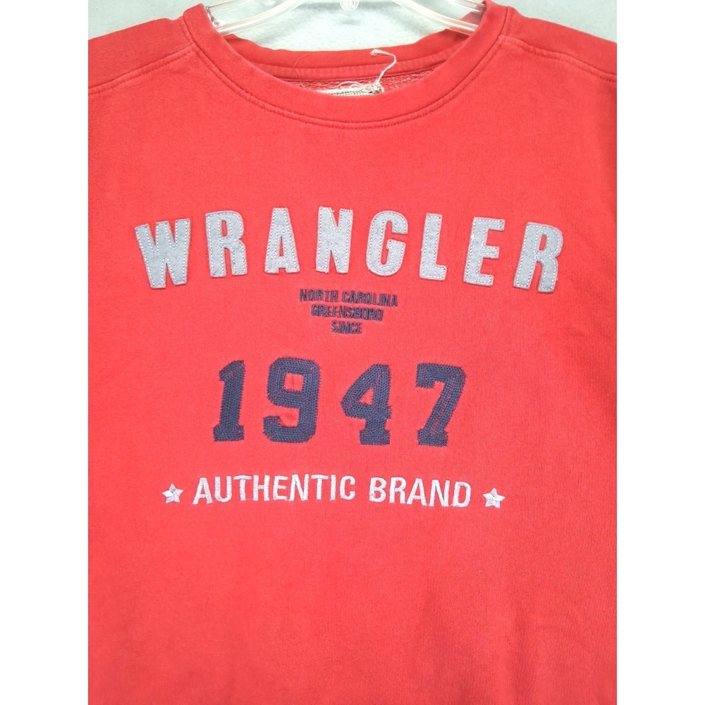 Wrangler Men's Red Sweater Long Sleeve Size‎ XL